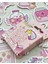 Çizgi Film Temalı Pembe Bi Dolu Kutu Sticker / Bullet Journal / Defter Süsleme/ Çıkartma 1
