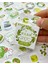 Doğadaki Yeşil Güzellikler Temalı Kutu Sticker / Bullet Journal / Defter Süsleme/ Çıkartma 2