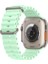 Tüm Watch Modelleriyle Uyumlu Ayarlanabilir Ocean Silikon Turkuaz Saat Kordonu 38-40-41MM 4