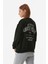 Yazılı Bisiklet Yaka Sweatshirt 4