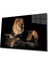 Aslan Hayvan Cam Tablo 4mm Dayanıklı Temperli Cam 1