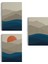 Dağ ve Deniz Temalı Dekoratif Duvar Tablosu Üçlü SET-EB-101 1