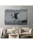 Bansky'nin Çiçek Atan Adam Eseri Kanvas TABLO-5014 2