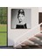 Audrey Hepburn'ün Siyah Bayaz Kanvas TABLOSU-5071 4