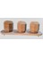 Hobi Adn Dekoratif Sekizgen Mumluk Ahşap Mdf Ham Cnc Kesim Model El Yapım 4