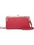 Kadınlar Için Üç Çekmeli Moda Cep Telefonu Çantası Düz Renk Crossbody Çanta (Yurt Dışından) 1