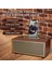 Retro Bluetooth Hoparlörler, Aux Girişli ve Fm Radyolu Ahşap Kitaplık Hoparlörleri, Masaüstü Bluetooth Kablosuz Için Pc Bilgisayar Hoparlörleri, iPhone Tv Için Ev Küçük Mavi Diş Ho (Yurt Dışından) 2