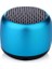 Taşınabilir Müzik Çalar Mini M1 Hoparlör Subwoofer'lı Bluetooth Kablosuz Hoparlör, Spor Ses Kutusu, Küçük Çelik Top, Stereo Hd Surround Ses, Her Akıllı Telefon Için Hoparlör. (Mavi (Yurt Dışından) 3