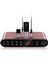 Bluetooth Hoparlör,fm Radyo Çalar,mp3 Çalar Hd Ses, Dahili Mikrofon, Yüksek Çözünürlüklü Ses ve Gelişmiş Bas Özellikli Stereo Taşınabilir Kablosuz Hoparlör Sürücüleri(Siyah) (Pembe (Yurt Dışından) 3