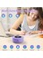 [akıllı Dokunuş] Bluetooth Hoparlör Soundangel Lavanta Rengi Otomatik Eşleştirme Taşınabilir Su Geçirmez Kılıflı Cep Hoparlörü 3D Ses Mic Mutfak Yatak Odası Için Tf Kart Aux Yoga K (Yurt Dışından) 3
