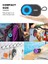 Rgb Taşınabilir Bluetooth Hoparlör, Stereo Sesli Su Geçirmez Kablosuz Küçük Hoparlör, El Serbest Arama, Ev, Havuz, Parti, Plaj, Banyo, Doğa Yürüyüşü Için 5W 7h (Siyah, 1 Hoparlör) (Yurt Dışından) 4
