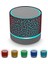 Taşınabilir Kablosuz Mini Bluetooth Hoparlör, LED Işıklı Süper Bas Stereo Şarj Edilebilir Hoparlör (Yurt Dışından) 1