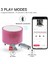 Taşınabilir Kablosuz Mini Bluetooth Hoparlör, LED Işıklı Süper Bas Stereo Şarj Edilebilir Hoparlör (Yurt Dışından) 3