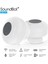 SB510 Bluetooth Duş Hoparlörü Hd Suya Dayanıklı Banyo Hoparlörleri, Dahili Mikrofonlu Handsfree Taşınabilir Hoparlör, 6 Saat Çalma Süresi, Kontrol Düğmeleri ve Özel Vantuz (Beyaz) (Yurt Dışından) 2