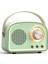 Retro Bluetooth Hoparlör, Fm Radyolu Sevimli Mini Hoparlör, Ev Dış Mekan Seyahati Için Tws'li Taşınabilir Kablosuz Hoparlör, Kitaplık Hoparlörü, Klasik Dekor, Kızlar, Gençler, Kadı (Yurt Dışından) 1