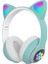 Jst-28 Kablosuz Bluetooth Kulaklık 5.0 Stereo Müzik Kulaklıkları Spor Bluetooth Kulaklık Kedi Kulaklar Oyun Mikrofonlu Kulaklıklar (Yurt Dışından) 1