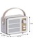 Retro Kablosuz Bluetooth Hoparlörün Yaratıcı Tasarımı, Mini Dış Mekan Kullanışlı Taşınabilir Küçük Hoparlör (Bluetooth/tf/aux/usb) Subwoofer'lı Bluetooth Hoparlörler (Yurt Dışından) 2