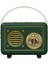 Retro Bluetooth Hoparlör, Vintage Dekor, Küçük Kablosuz Bluetooth Hoparlör, Seyahat Için Sevimli Eski Moda Stil Yatak Odası Mutfak Masası Ofis Partisi Dış Mekan, Tasarım Iphone, Ip (Yurt Dışından) 1