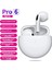 Yeni Pro6 Kablosuz Bluetooth Kulaklık Stereo Binaural Tws Inear Macaron J6 6. Nesil Bluetooth Kulaklık (Yurt Dışından) 1