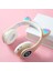 Bluetooth 5.0 Kulaklık Büyük Kedi Kulak Oyun Kulaklık Kablolu Kulaklık Oyun Spor Hifi Spor Kulaklıklar Blutooth Kablosuz Kulaklık (Yurt Dışından) 1