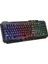 Oyun Klavye Seti Oyun Faresi Rgb LED Arkadan Aydınlatmalı Oyun Klavyeleri Oyun Pc Dizüstü Bilgisayar Teclado Gamer Için USB Kablolu Klavye (Yurt Dışından) 2