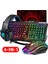 Oyun Klavye Seti Oyun Faresi Rgb LED Arkadan Aydınlatmalı Oyun Klavyeleri Oyun Pc Dizüstü Bilgisayar Teclado Gamer Için USB Kablolu Klavye (Yurt Dışından) 3