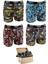 Juan Raul Erkek Boxer Pamuklu Desenli 4'lü Premium Set 1