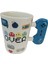 Game Over Joystick Kulplu Seramik Hediyelik Kupa Bardak Gamer Mug 1