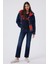 Funny Kadın Jean Pantolon Hıllary Dark Blue 1