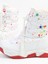 Benetton® | BN-50048 - 3256 Beyaz Kirmizi - Çocuk Bot 4