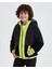 B Outdoor Fleece Full Zip Sherpa Erkek Çocuk Siyah Ceket SK232203-001 4