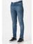 Pavia J2408 Regular Fit Likralı Pamuklu 5 Cep Jean Pantolon Lacivert 2