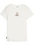 Kadın Warm White Puma Swxp Puma Worldwıde Graphic Tee Kırık Beyaz Kadın T-Shirt 2