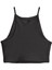 Kadın Puma Black Puma T7 Shiny Crop Top Siyah Kadın T-Shirt 1