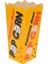 Patlamış Mısır Cips Popcorn Kutusu 1500'lü Paket 6X6X16 cm Krome Karton Baskılı Ambalaj 1