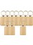 10 Adet Boş Ahşap Anahtarlıklar Dıy Ahşap Parçalar Bitmemiş Anahtarlıklar Anahtarlıklar Stil D 30X45MM (Yurt Dışından) 2