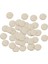 50X Dıy Tr Diskler Tr Kolye Dekorasyon Parçaları Açıığı Bitmemiş 4cm (Yurt Dışından) 4