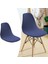 Kolsuz Sandalye Koltuk Örtüsü Törenleri Ev Slipcover Yan Sandalye Mavi Kapakları (Yurt Dışından) 5