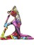 Yoga Pose Kız Heykeli Reçine Heykel Figürü Figürler Odası Süs B 17.5X4X16 cm (Yurt Dışından) 1