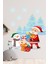 Noel Baba ve Sevimli Kardan Adam Çocuk Odası Stickeri 4