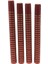 100 Pvc Şişe Isı Daralan Kapsül, 30MM -Bordo(Ş) 30MM -Bordo(Ş) 60MM Yüksek (Yurt Dışından) 2