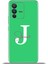 Vivo V23 5g Kılıf Silikon Esnek Kamera Koruma Kişiye Özel Isim Harf Zao Yeşil - J 1