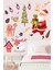 Sevimli Noel Baba ve Arkadaşları Çocuk Odası Stickeri 4