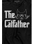 The Godfather Cat Father Catfather Baba Kedi Uzun Kollu Tişört Baskılı T-Shirt 2