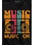 Müzik Musicon Kaset Teyp Uzun Kollu Tişört Baskılı T-Shirt 2
