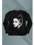 Adriana Grande Portre Silüeti Uzun Kollu Tişört Baskılı T-Shirt 1
