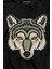 Wolf Head Kurt Silüeti Kafa Bozkurt Uzun Kollu Tişört Baskılı T-Shirt 2