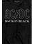 Back In Black Ac Dc Alternatif Doğru Akım Tesla Uzun Kollu Tişört Baskılı T-Shirt 2