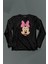 Mıckey Mınnıe Mouse Çocuk Kız Uzun Kollu Tişört Baskılı T-Shirt 1