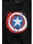 Captain America Kaptan Amerika Kalkan Logo Uzun Kollu Tişört Baskılı T-Shirt 2